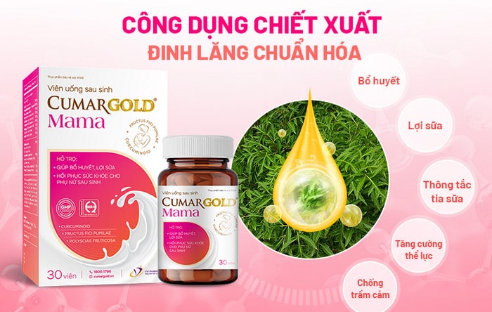 Sản phẩm CumarGold Mama của hãng nào?